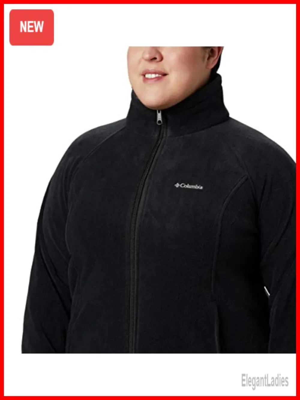 Columbia Women's Benton Springs Full Zip Fleece Jacket Cozy Warm
